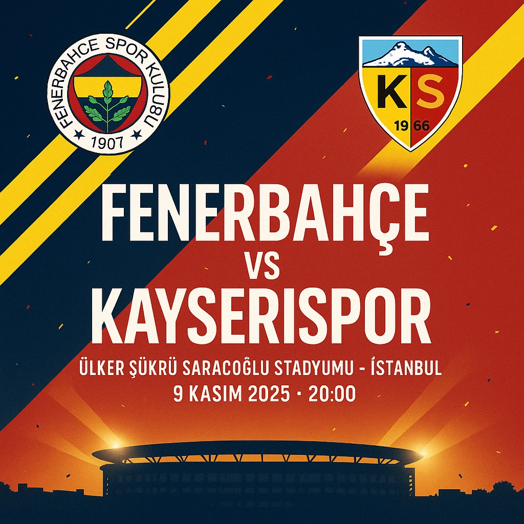 Fenerbahçe - Kayserispor Maçı Heyecanı - Biletstore Blog