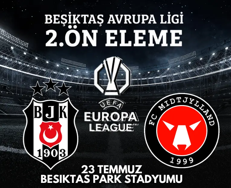 UEFA Avrupa Ligi'nde İlk Adım: Beşiktaş - FC Midtjylland - Biletstore Blog